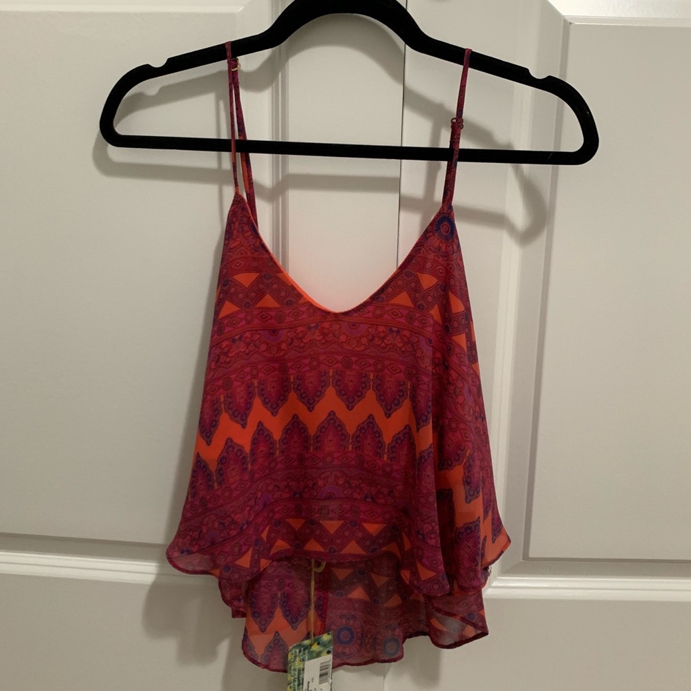 NWT show me your mumu charlie crop tank